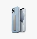 UNIQ HELDRO MOUNT FOR SNAP-ON MOUTING WITH MOUNTGRIP BAND & WRIST STRAP FOR IPHONE 2021 13 PRO | BLUE